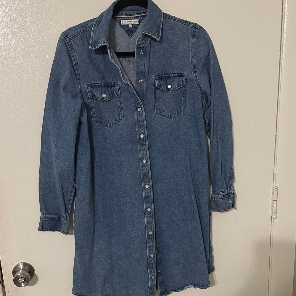 Tommy Hilfiger Denim Long Sleeve Dress